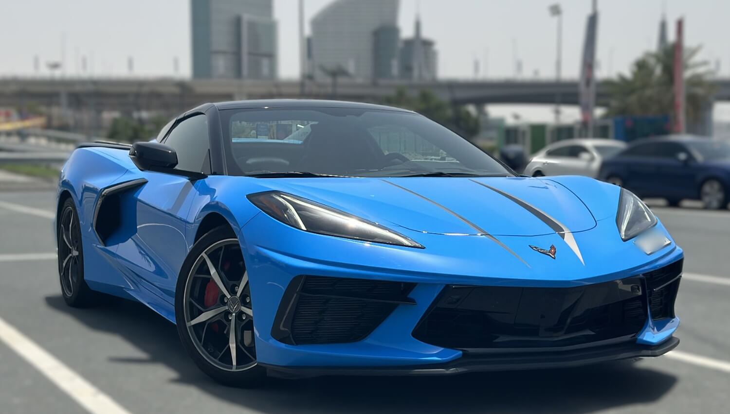Chevrolet Corvette C8 Convertible Rental Dubai